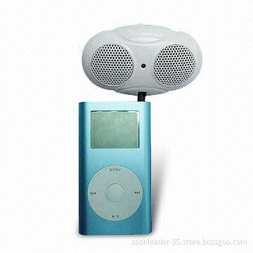 Mini Speaker for MP3, MD, and CD Player, Available in Various Colors